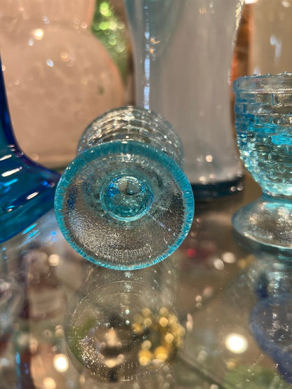 Blue Egg Cup Longaberger Weaved