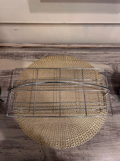 Vintage Mid-Century Atomic Starburst Glass Set With Holder