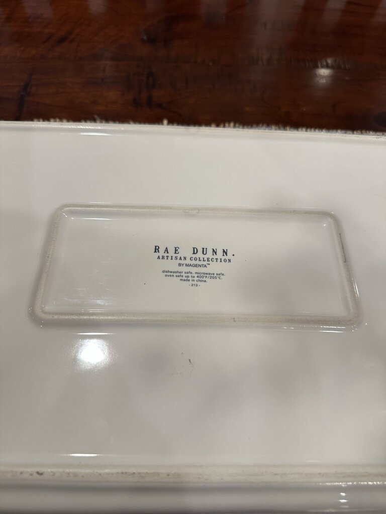 Rae Dunn Feast Casserole Dish