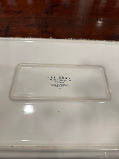 Rae Dunn Feast Casserole Dish