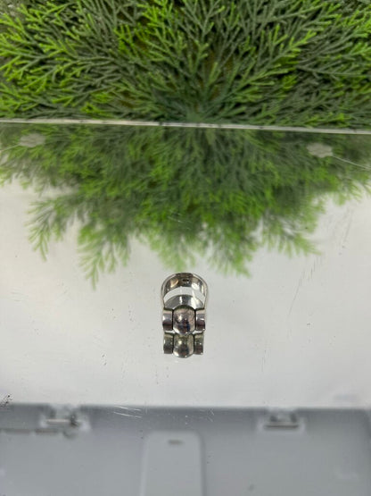 Sterling Silver Modernist Ball Ring