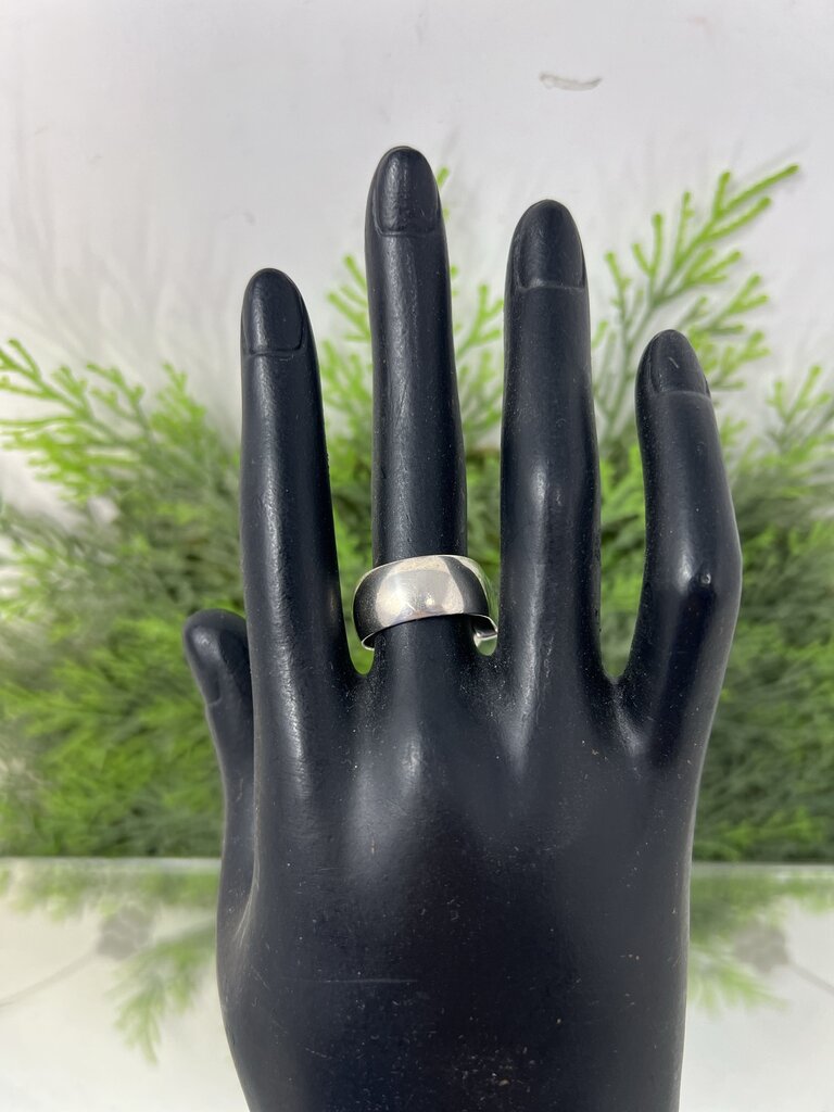 Sterling Silver Modernist Ball Ring