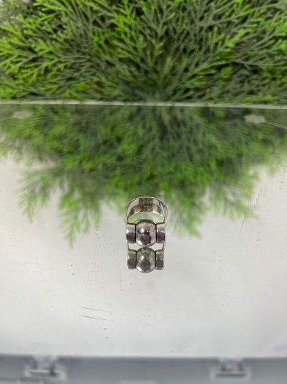 Sterling Silver Modernist Ball Ring