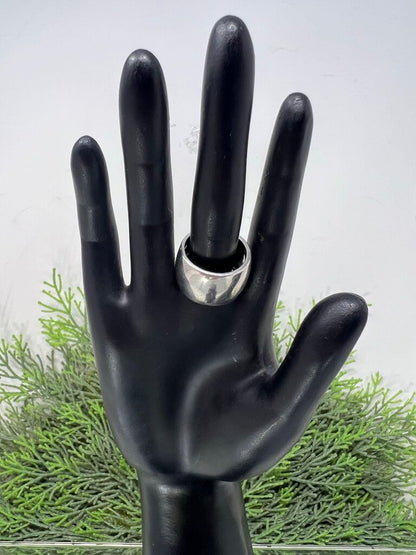 Silpada Sterling Silver Cigar Band Ring