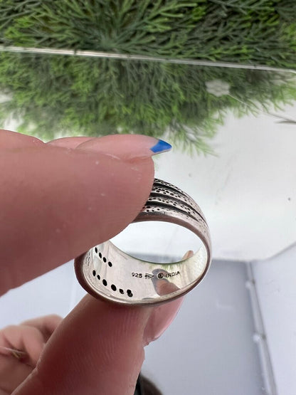 Silpada Sterling Silver Pave Cubic Zirconia Ring