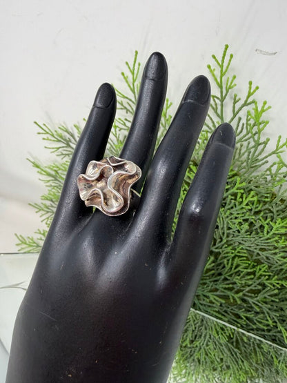 silpada sterling silver flower ring