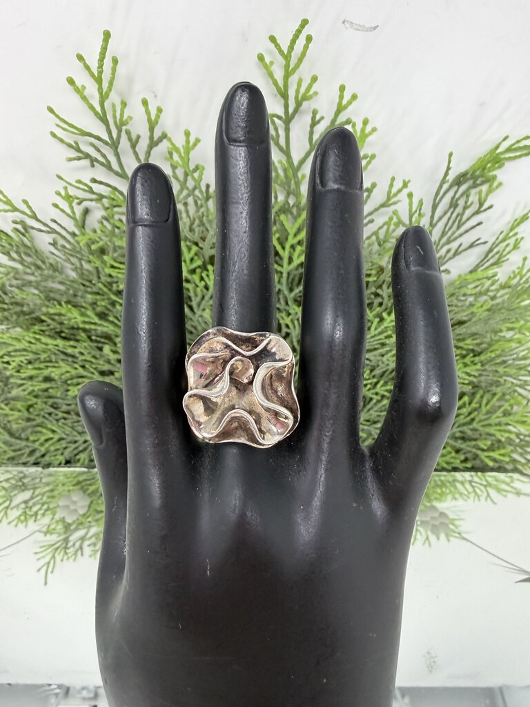 silpada sterling silver flower ring