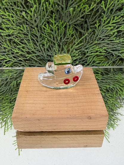 swarovski crystal tommy the tugboat