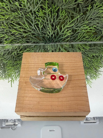 swarovski crystal tommy the tugboat