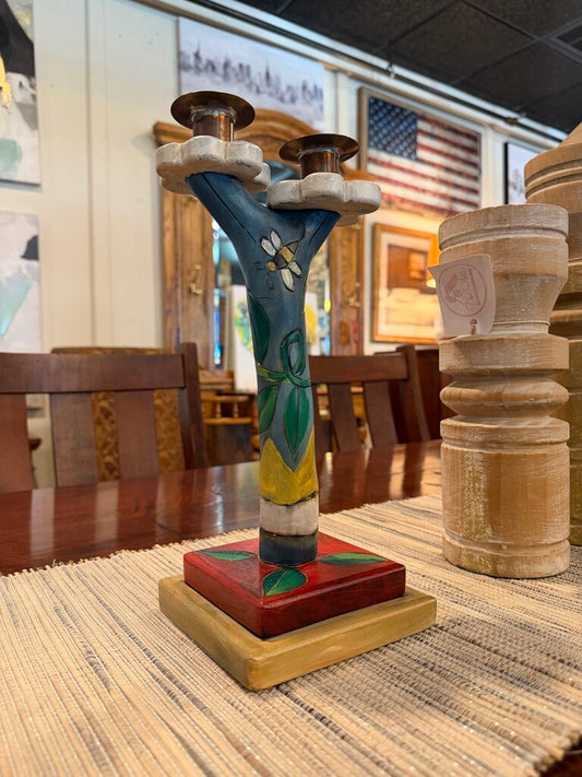STICKS Double Candle Holder