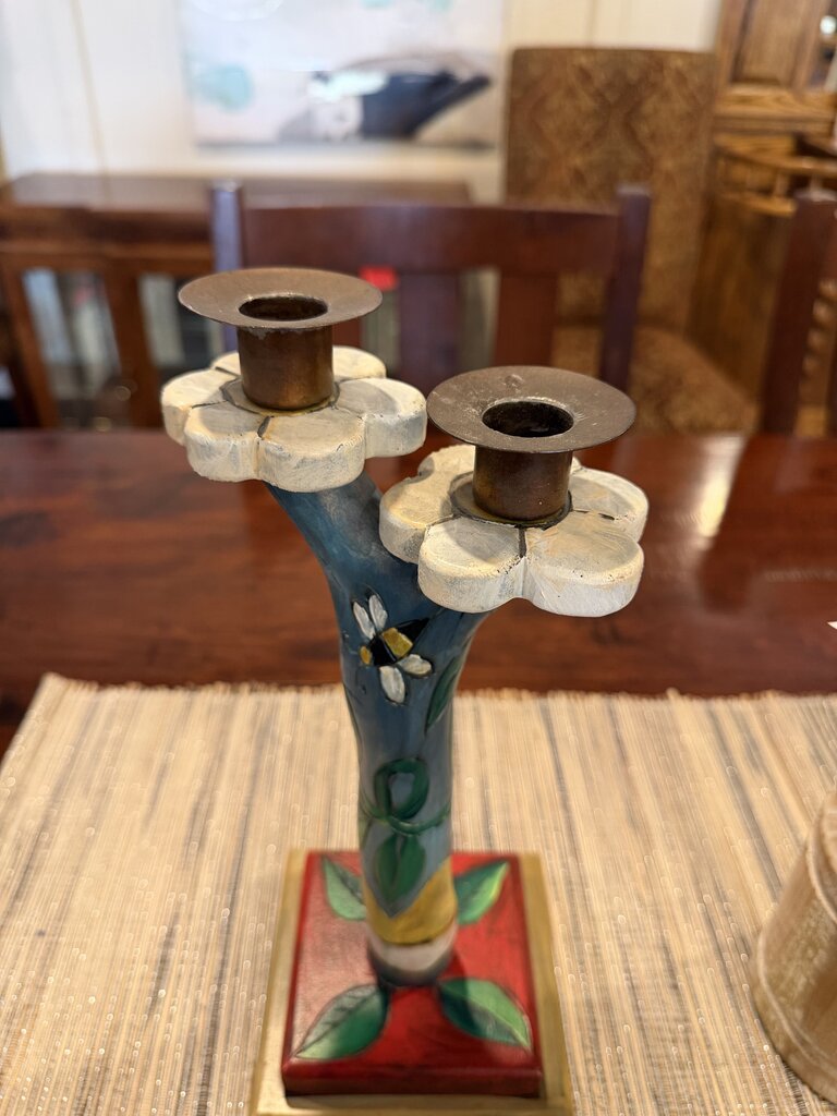 STICKS Double Candle Holder