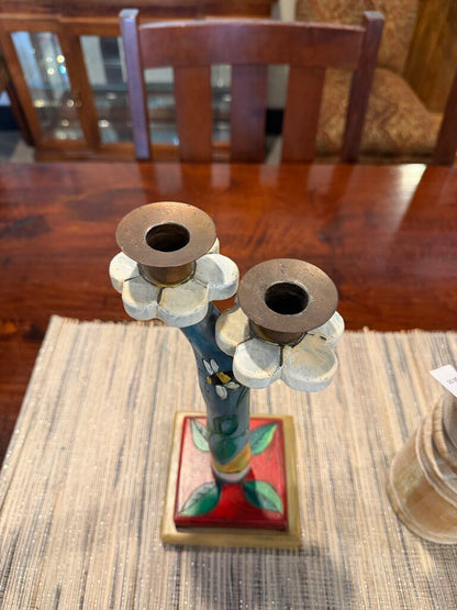 STICKS Double Candle Holder