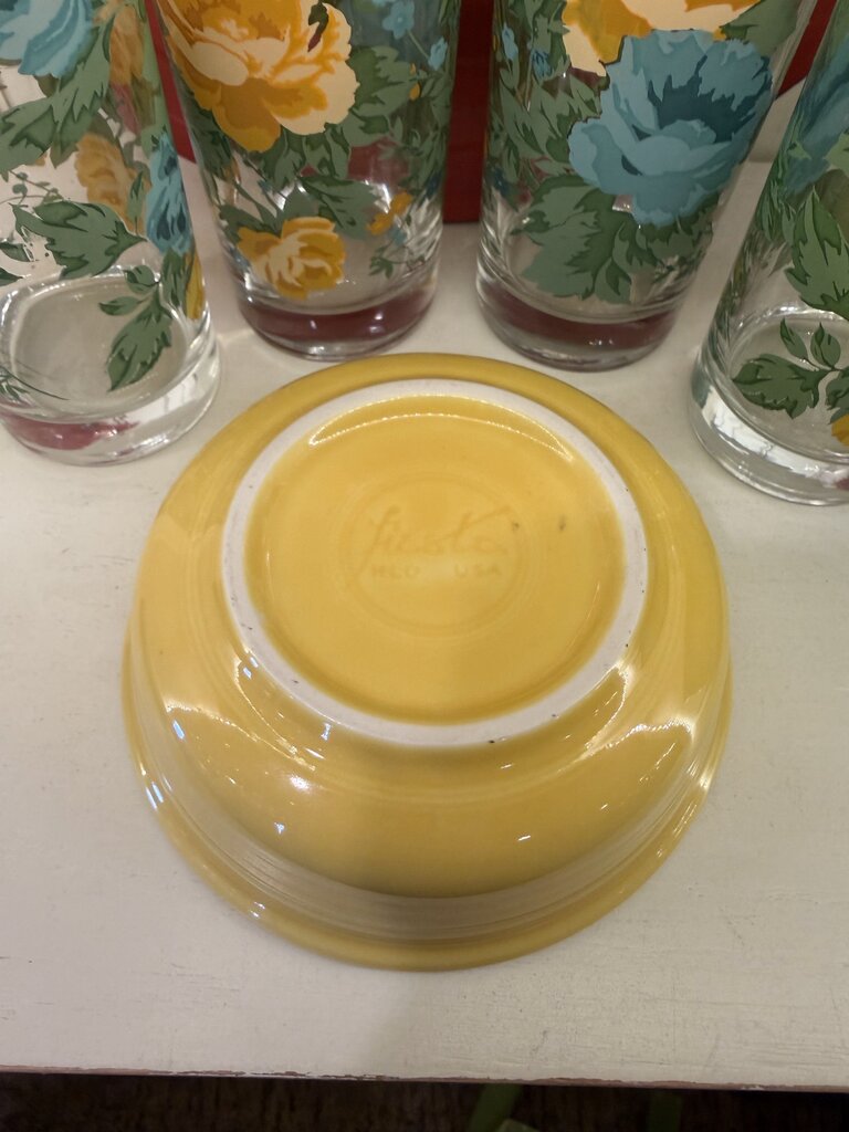 Collectible Fiestaware Pet Collection Ceramic Cat Bowl