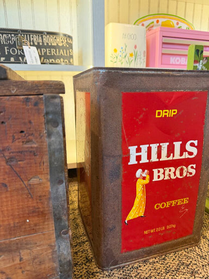 Hills Bros Coffee Can