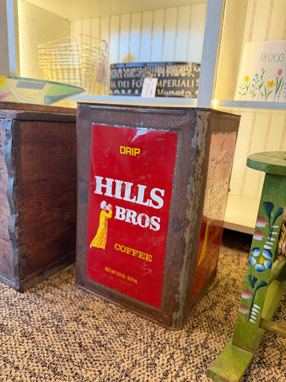 Hills Bros Coffee Can