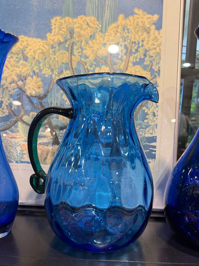 Blenko Pitcher Applied Handle