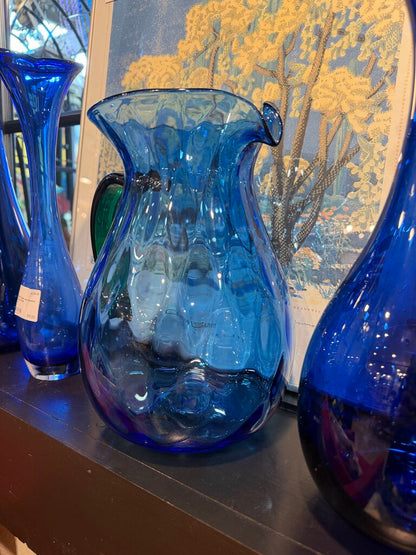 Blenko Pitcher Applied Handle