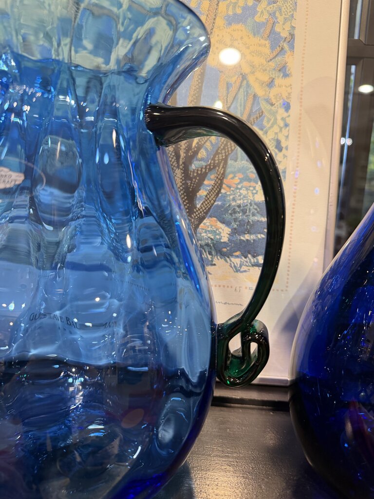 Blenko Pitcher Applied Handle