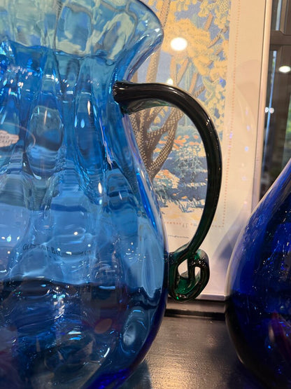 Blenko Pitcher Applied Handle