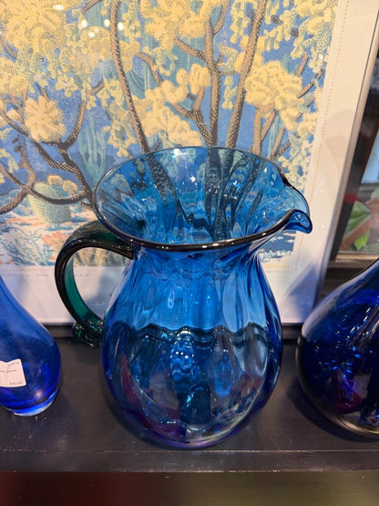 Blenko Pitcher Applied Handle