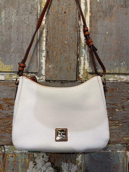 Dooney&Bourke White Leather Shoulder Bag