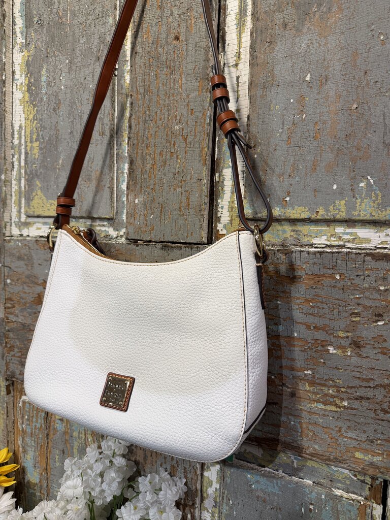 Dooney&Bourke White Leather Shoulder Bag