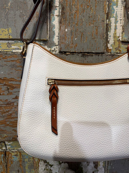 Dooney&Bourke White Leather Shoulder Bag