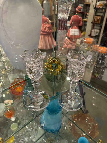 Marquis Waterford Crystal Candlestick Set