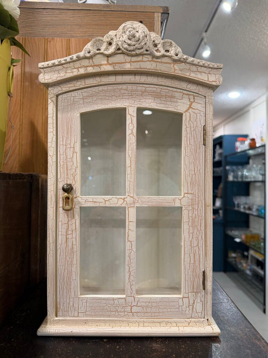 Rustic Wood Frame Wall Cabinet Small