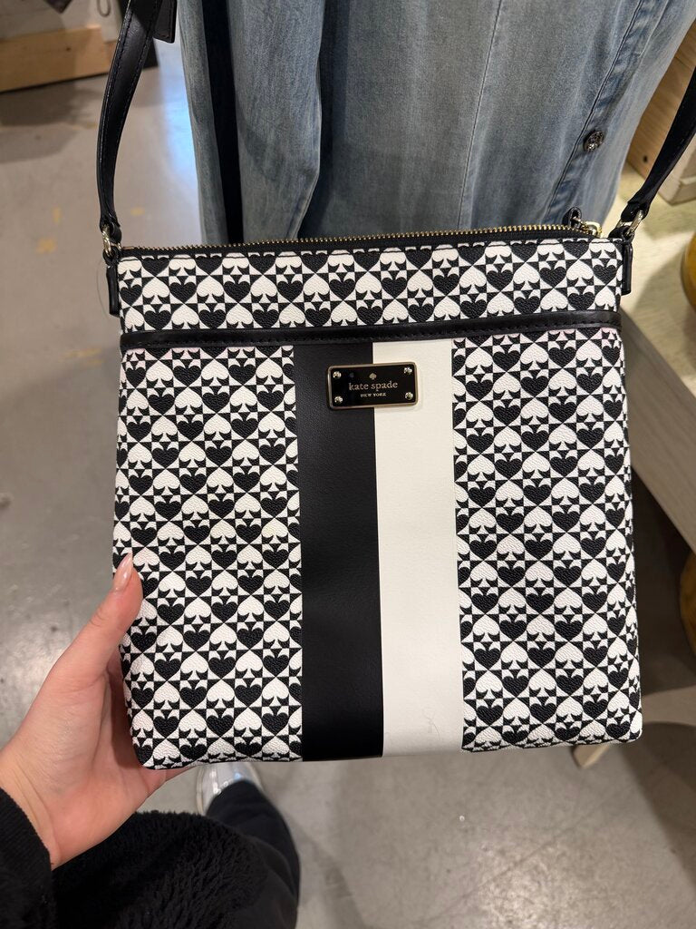 Kate Spade Black/White Crossbody(NEW)