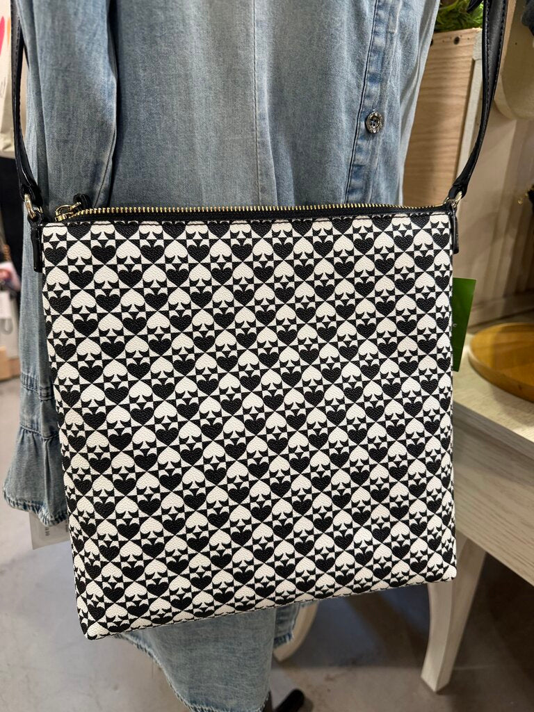 Kate Spade Black/White Crossbody(NEW)