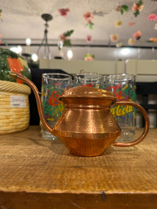 Hammered Copper Watering Can