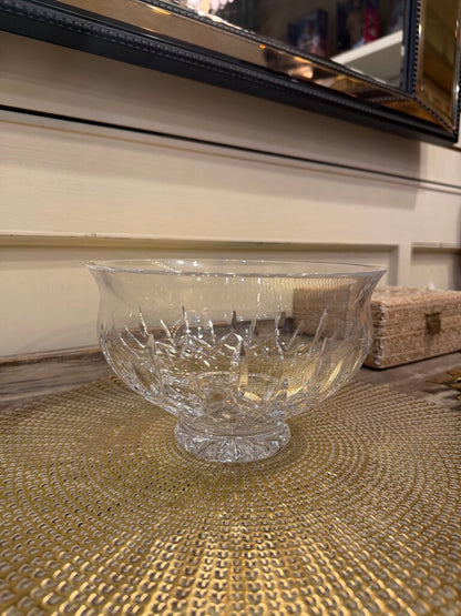 Waterford Lismore 8" Footed Bowl