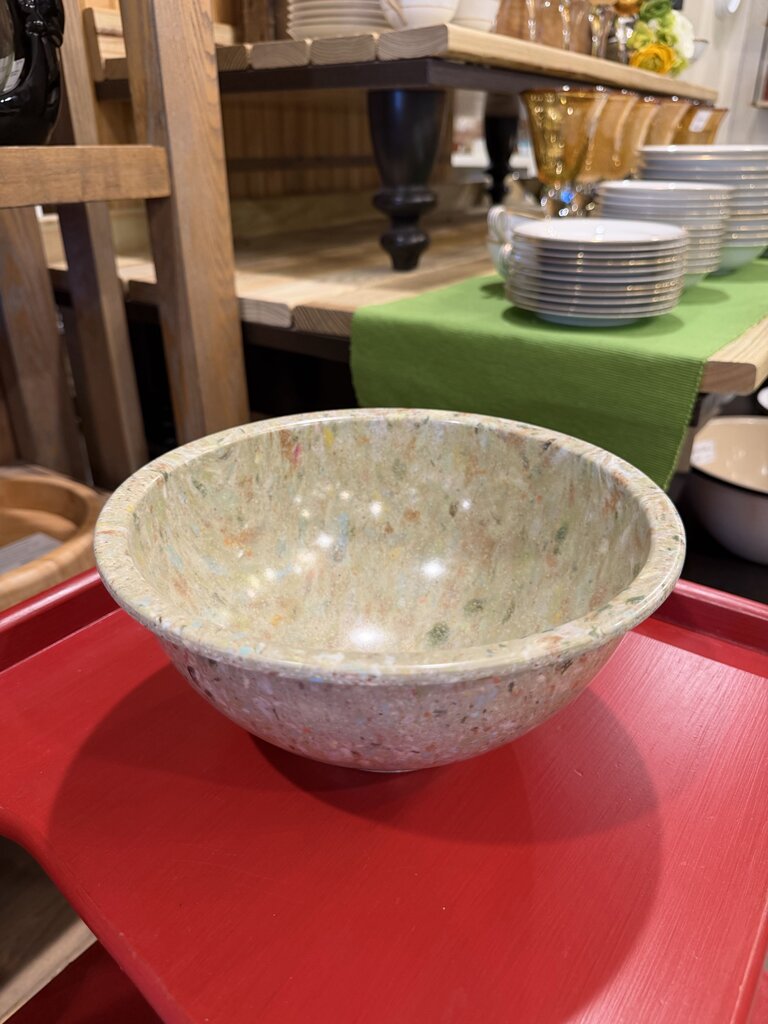 VTG Texas Ware Melamine Confetti Bowl