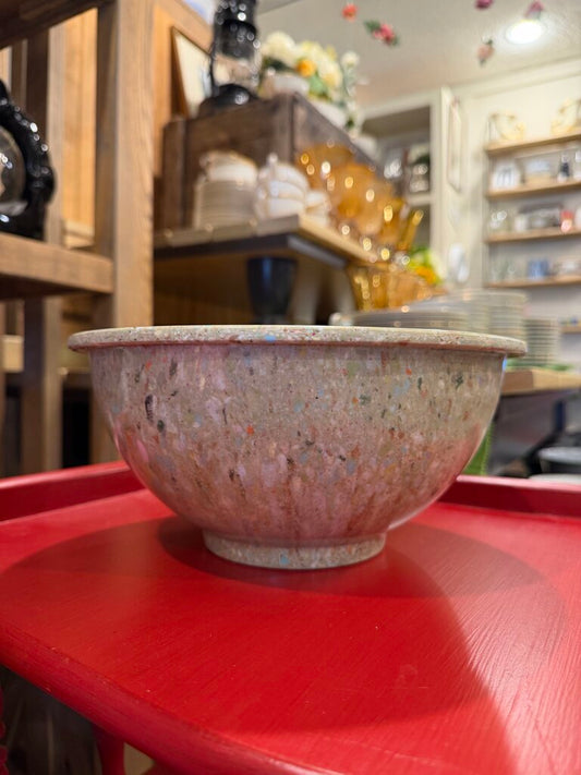 VTG Texas Ware Melamine Confetti Bowl