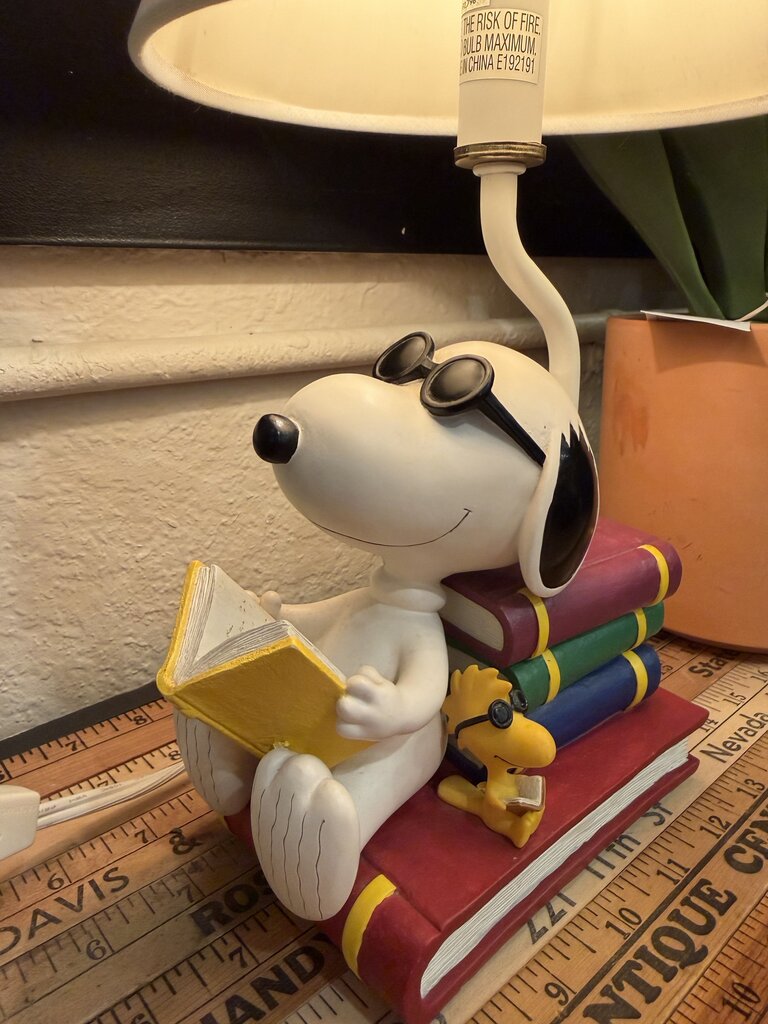 Westland Giftware Snoopy & Woodstock Table Lamp