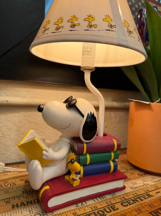 Westland Giftware Snoopy & Woodstock Table Lamp