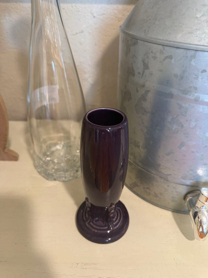 FIESTAWARE NEW BUD VASE Mulberry Purple