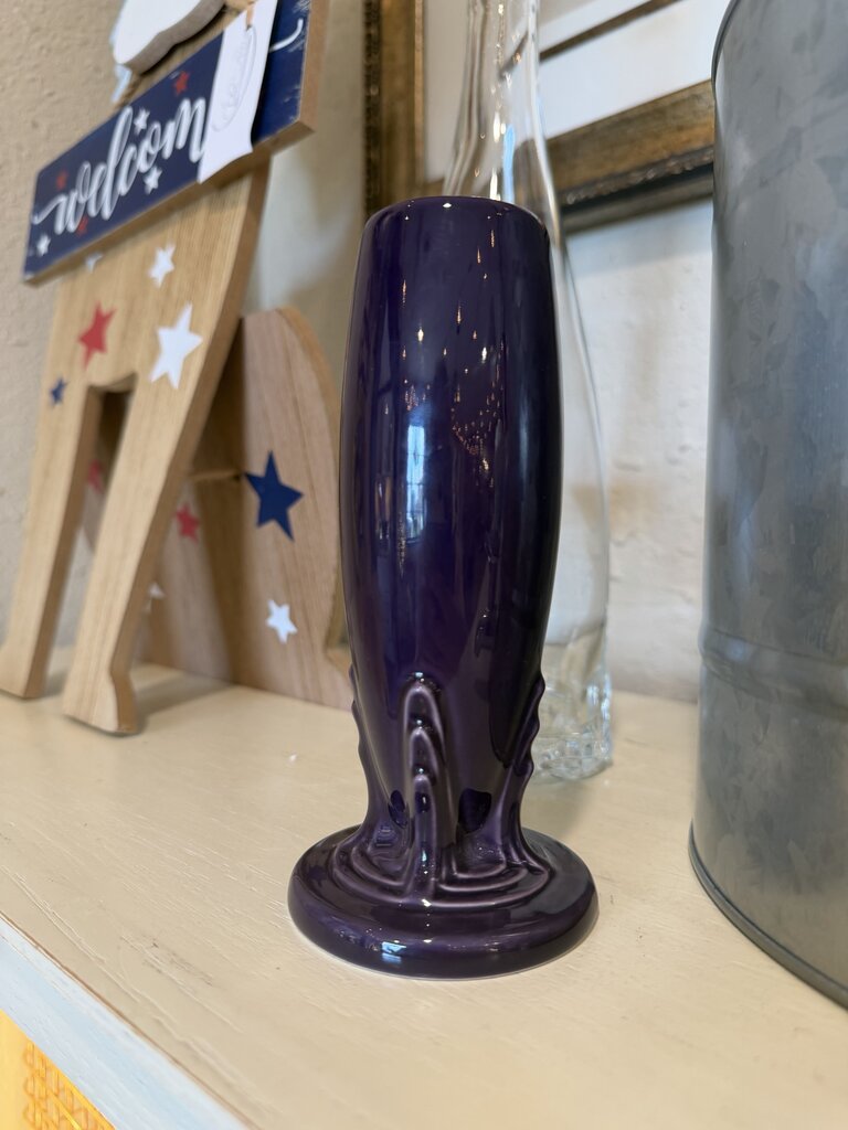 FIESTAWARE NEW BUD VASE Mulberry Purple