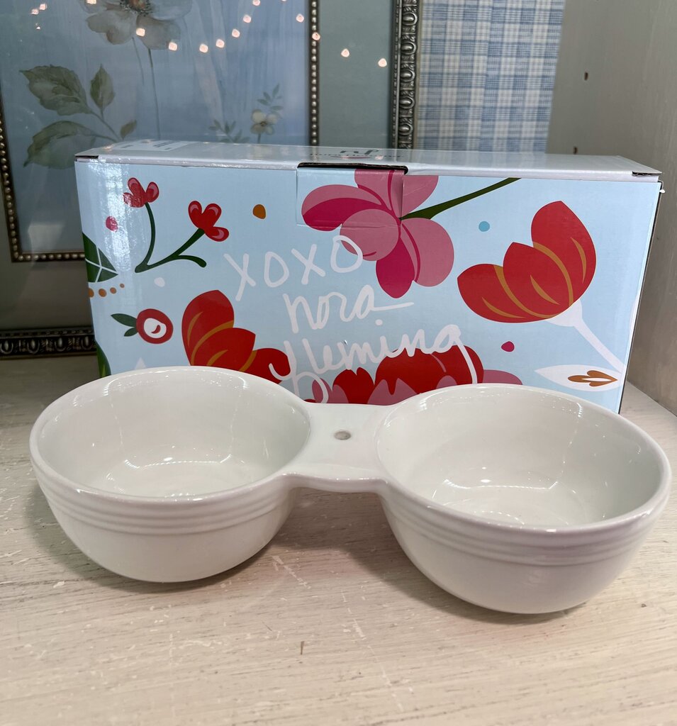 Nora Fleming Round Double Dish