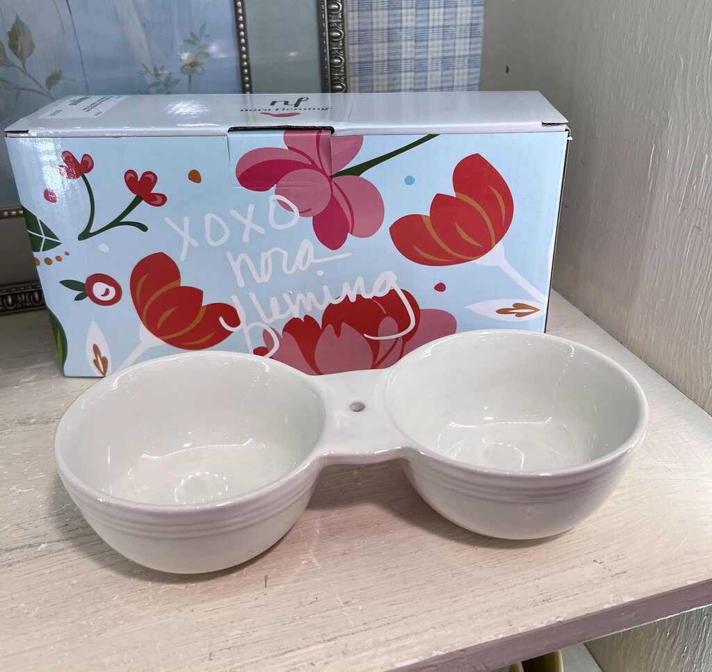 Nora Fleming Round Double Dish