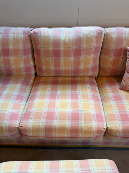 Tradewinds Bamboo Couch with Ottoman