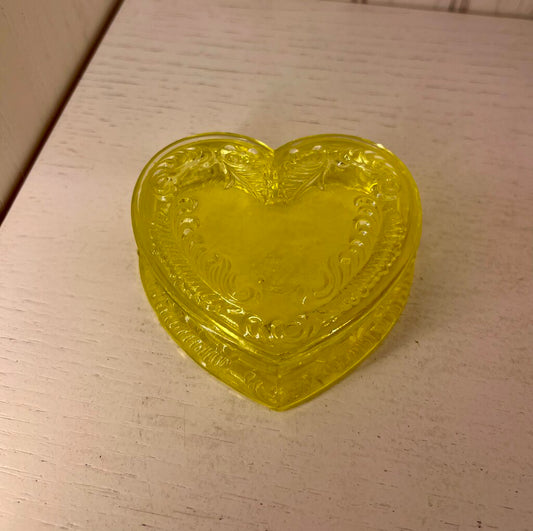 VTG BOYD Vaseline Covered Heart Dish