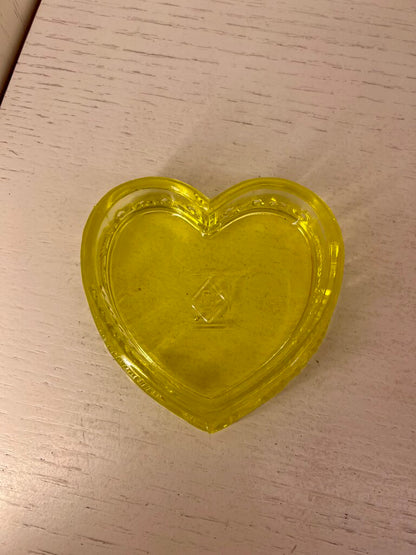 VTG BOYD Vaseline Covered Heart Dish