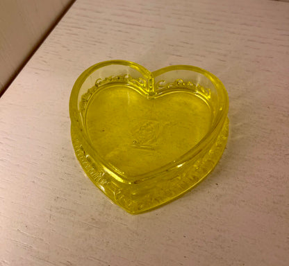 VTG BOYD Vaseline Covered Heart Dish