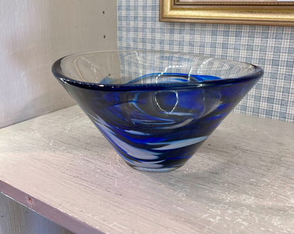 Kosta Boda Art Glass Bowl