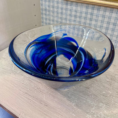 Kosta Boda Art Glass Bowl