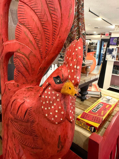 Wooden Rooster