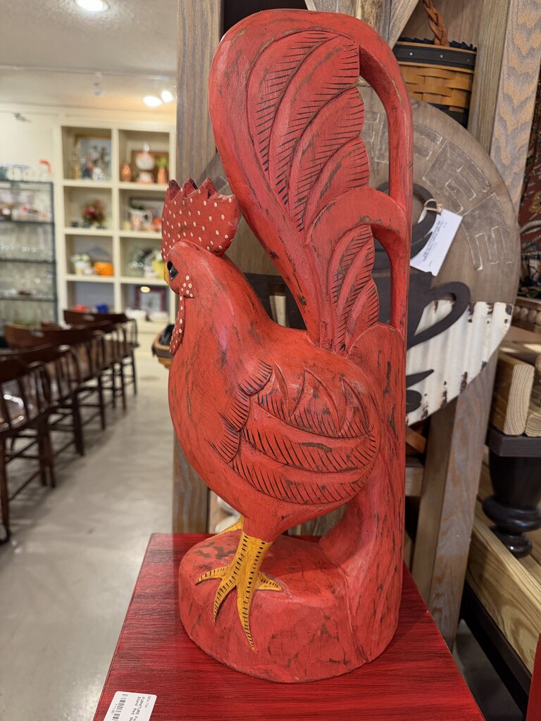 Wooden Rooster