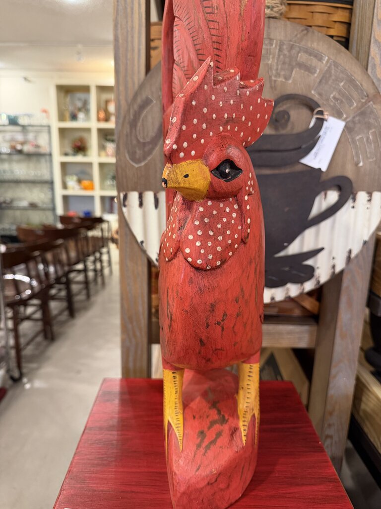 Wooden Rooster